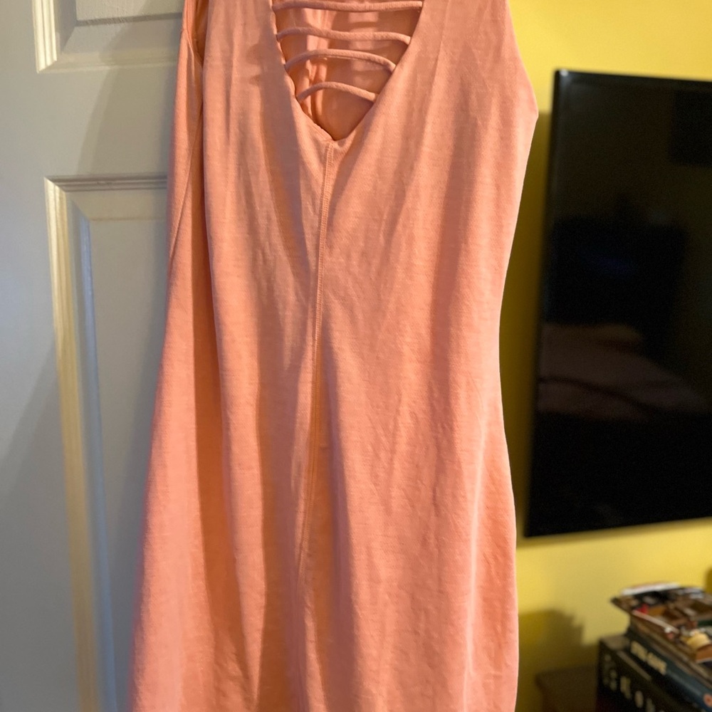 Avalanche Dress Women M Pink Moisture Wicking 4-Way Stretch, zipper pocket